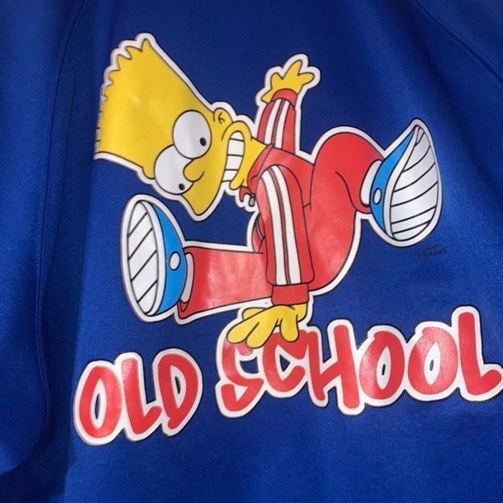 Official 2004 The Simpsons Bart Simpson Old School track jacket